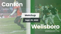 Matchup: Canton vs. Wellsboro  2020