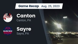 Recap: Canton  vs. Sayre  2023