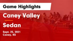 Caney Valley  vs Sedan  Game Highlights - Sept. 25, 2021