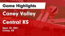 Caney Valley  vs Central  KS Game Highlights - Sept. 25, 2021