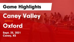 Caney Valley  vs Oxford Game Highlights - Sept. 25, 2021