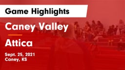 Caney Valley  vs Attica  Game Highlights - Sept. 25, 2021