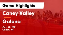 Caney Valley  vs Galena  Game Highlights - Oct. 12, 2021