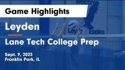 Leyden  vs Lane Tech College Prep Game Highlights - Sept. 9, 2023