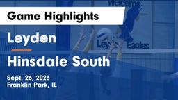 Leyden  vs Hinsdale South  Game Highlights - Sept. 26, 2023