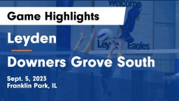 Leyden  vs Downers Grove South  Game Highlights - Sept. 5, 2023