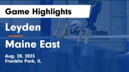 Leyden  vs Maine East  Game Highlights - Aug. 28, 2023