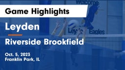 Leyden  vs Riverside Brookfield  Game Highlights - Oct. 5, 2023