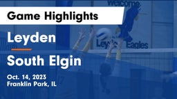 Leyden  vs South Elgin  Game Highlights - Oct. 14, 2023