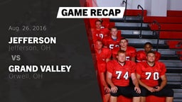 Recap: Jefferson  vs. Grand Valley  2016
