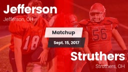 Matchup: Jefferson  vs. Struthers  2017