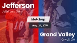 Matchup: Jefferson  vs. Grand Valley  2018