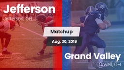 Matchup: Jefferson  vs. Grand Valley  2019