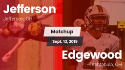 Matchup: Jefferson  vs. Edgewood  2019
