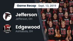 Recap: Jefferson  vs. Edgewood  2019