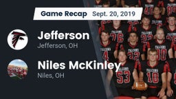 Recap: Jefferson  vs. Niles McKinley  2019