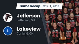 Recap: Jefferson  vs. Lakeview  2019
