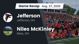 Recap: Jefferson  vs. Niles McKinley  2020