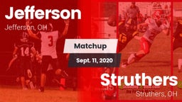 Matchup: Jefferson  vs. Struthers  2020