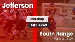 Matchup: Jefferson  vs. South Range 2020