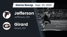 Recap: Jefferson  vs. Girard  2020