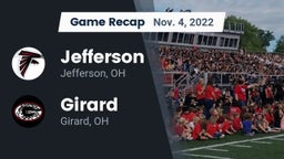 Recap: Jefferson  vs. Girard  2022