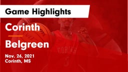 Corinth  vs Belgreen  Game Highlights - Nov. 26, 2021