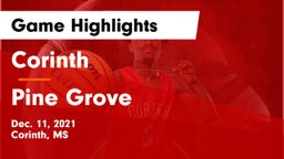 Corinth  vs Pine Grove Game Highlights - Dec. 11, 2021