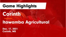 Corinth  vs Itawamba Agricultural  Game Highlights - Dec. 17, 2021