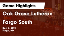 Oak Grove Lutheran  vs Fargo South  Game Highlights - Dec. 3, 2021