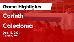 Corinth  vs Caledonia Game Highlights - Dec. 10, 2021