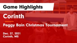 Corinth  vs Peggy Bain Christmas Tournament Game Highlights - Dec. 27, 2021