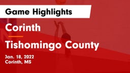 Corinth  vs Tishomingo County  Game Highlights - Jan. 18, 2022