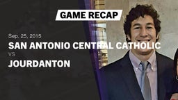 Recap: San Antonio Central Catholic  vs. Jourdanton  2015
