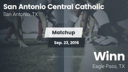 Matchup: San Antonio Central  vs. Winn  2016
