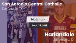 Matchup: San Antonio Central  vs. Harlandale  2017