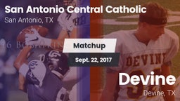 Matchup: San Antonio Central  vs. Devine  2017