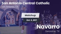Matchup: San Antonio Central  vs. Navarro  2017