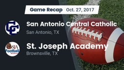 Recap: San Antonio Central Catholic  vs. St. Joseph Academy  2017