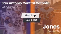 Matchup: San Antonio Central  vs. Jones  2018