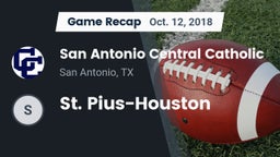 Recap: San Antonio Central Catholic  vs. St. Pius-Houston 2018