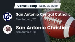 Recap: San Antonio Central Catholic  vs. San Antonio Christian  2020