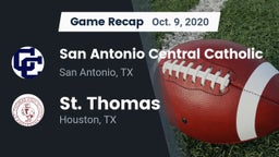 Recap: San Antonio Central Catholic  vs. St. Thomas  2020