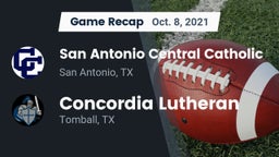 Recap: San Antonio Central Catholic  vs. Concordia Lutheran  2021