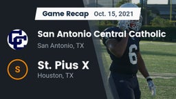 Recap: San Antonio Central Catholic  vs. St. Pius X  2021