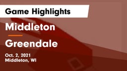 Middleton  vs Greendale  Game Highlights - Oct. 2, 2021