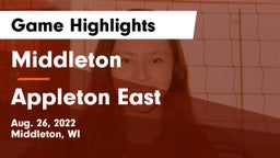 Middleton  vs Appleton East  Game Highlights - Aug. 26, 2022