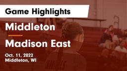Middleton  vs Madison East  Game Highlights - Oct. 11, 2022