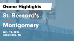 St. Bernard's  vs Montgomery  Game Highlights - Jan. 10, 2019