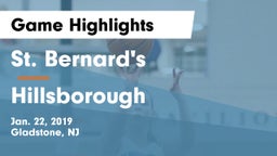 St. Bernard's  vs Hillsborough  Game Highlights - Jan. 22, 2019